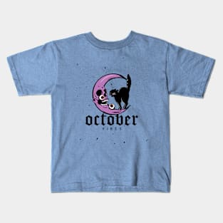 October vibes Kids T-Shirt